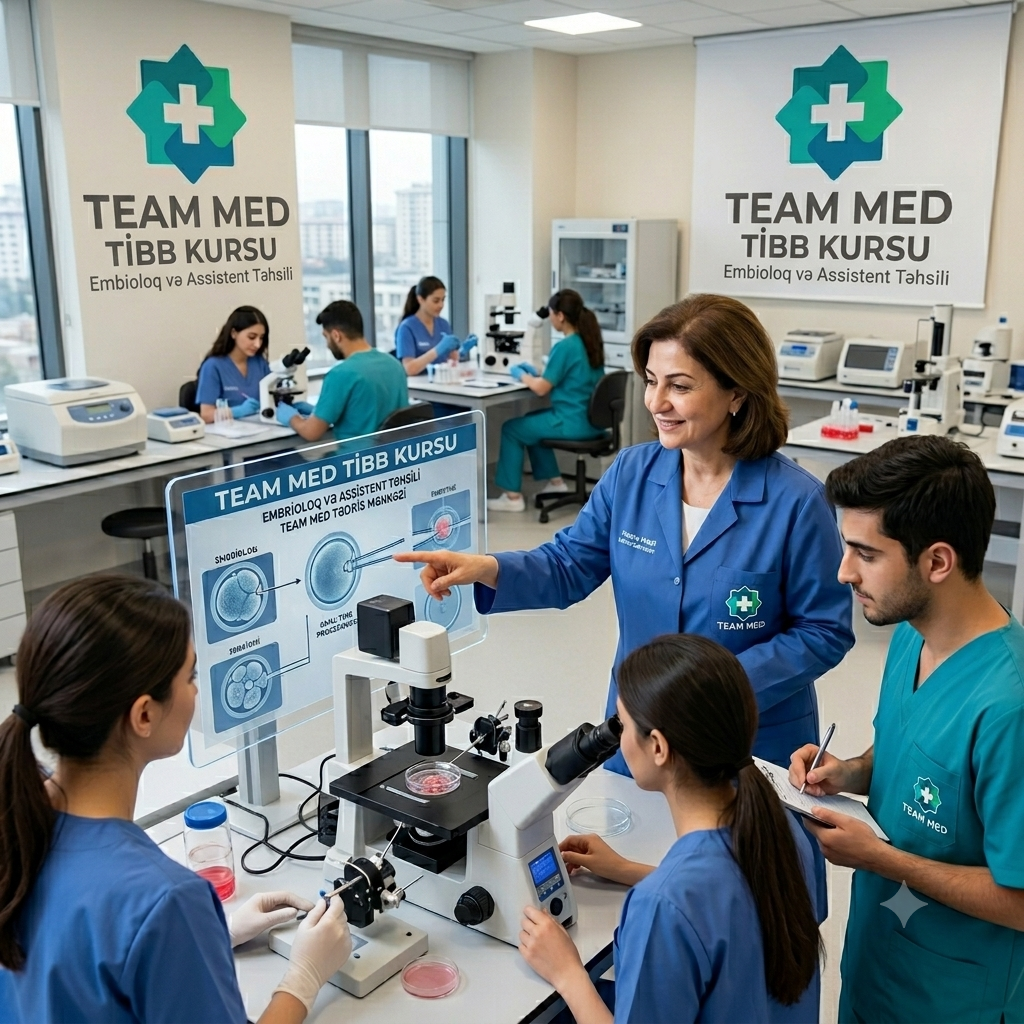 IVF Assistenti Kursu (6 Aylıq İntensiv Təlim)