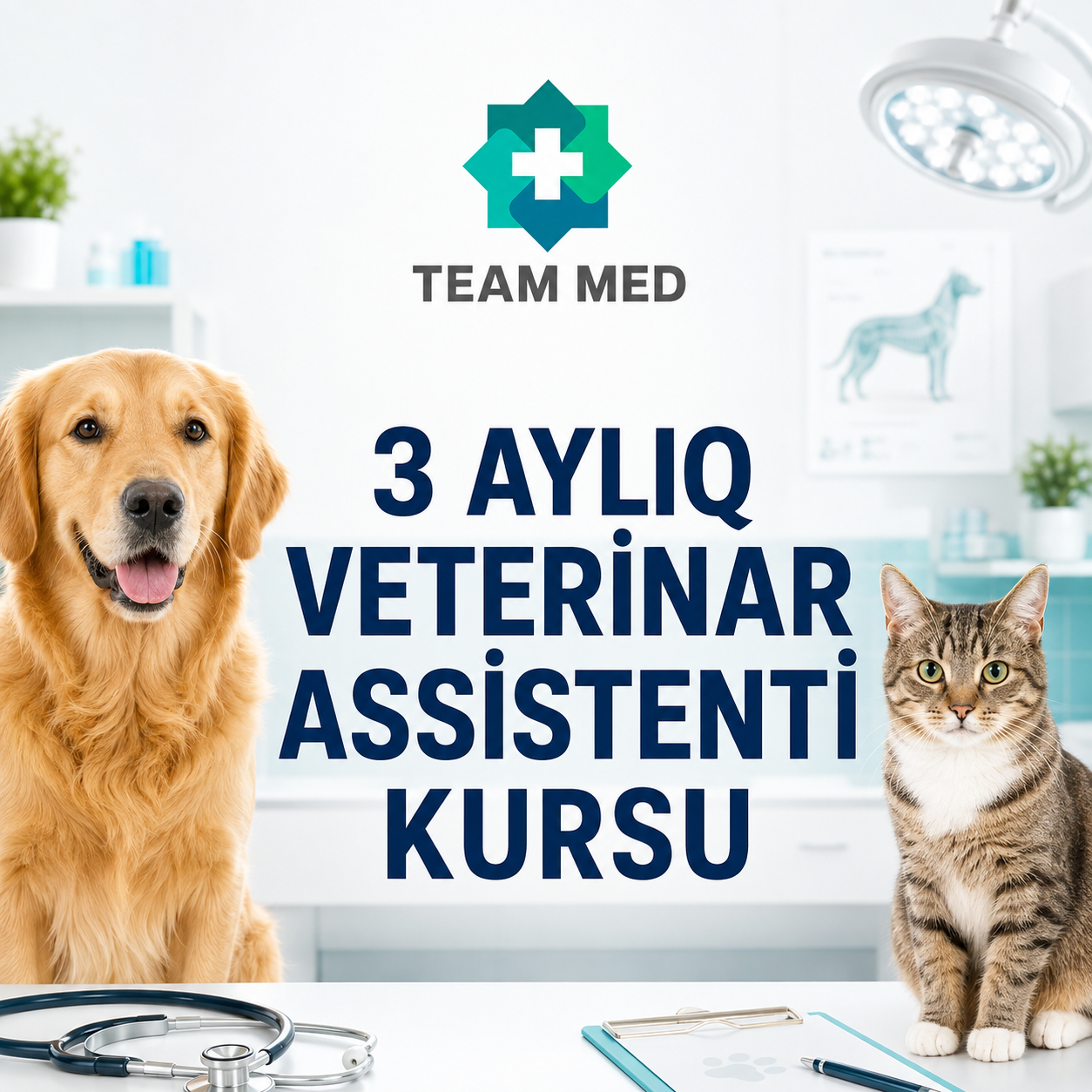 Veterinar Assistenti Kursu 3 aylıq