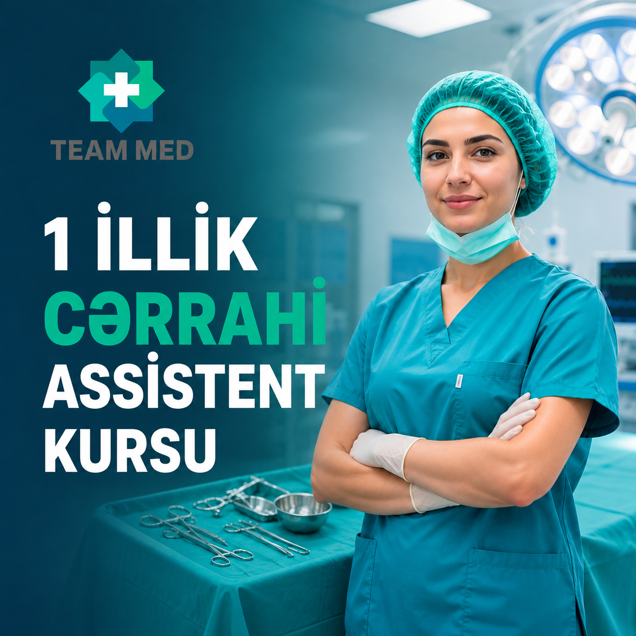 1 illik Cərrahi Assistent Kursu